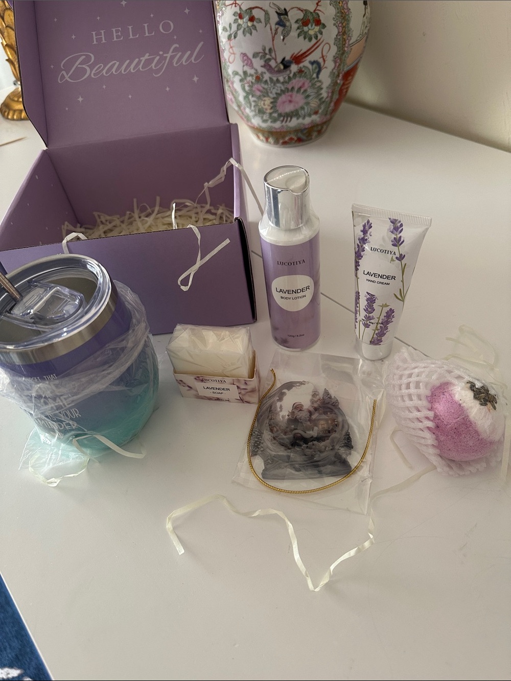 Lavender Bath & Body Moisturizer Set by - Soft Lavender